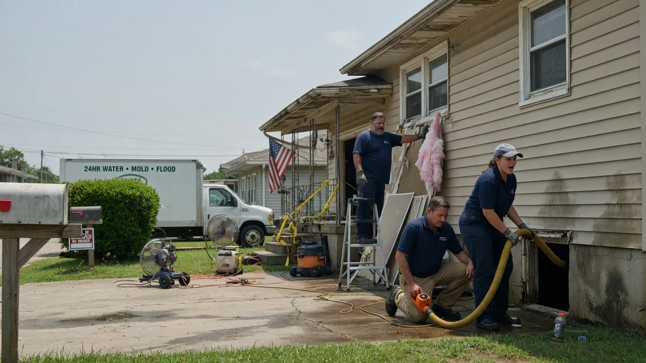 Water Damage Repair in Kellyville, OK near me
